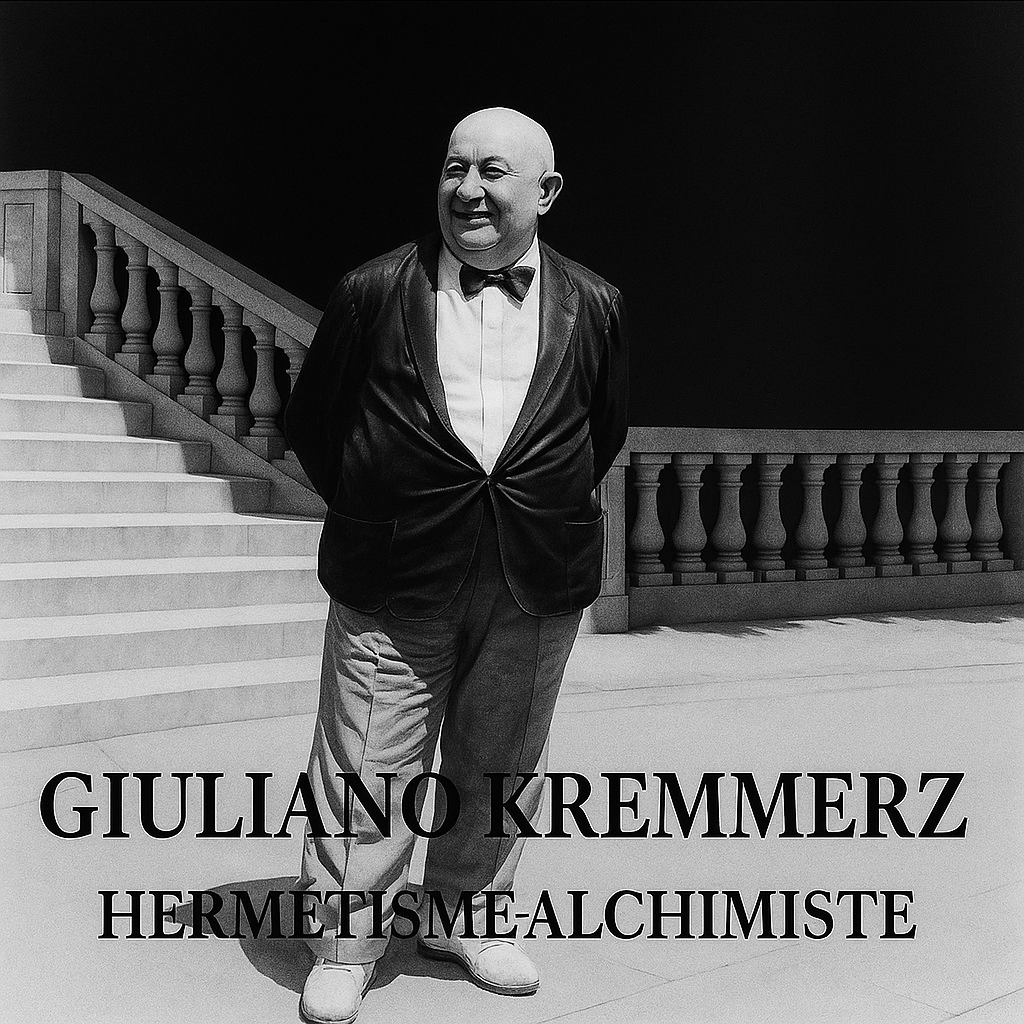 Portrait de Giuliano Kremmerz, maître hermétiste et fondateur de la Schola Philosophica Hermetica.