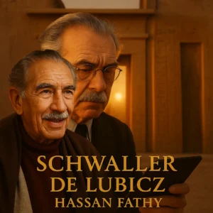 Lire la suite à propos de l’article Le lien Hassan Fathy – Le Temple de l’Homme (Schwaller de Lubicz)