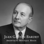 Portrait de Jean-Gaston Bardet, architecte et chercheur en géométrie sacrée.