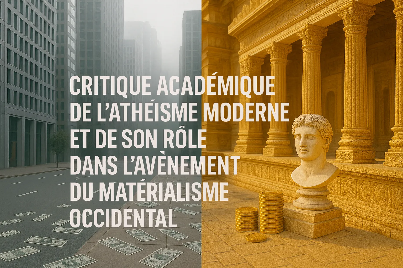 You are currently viewing Critique académique de l’athéisme moderne et de son rôle dans l’avènement du matérialisme occidental